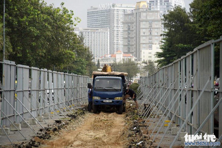 Vũng Tàu thưa vắng du khách， công trình ngàn tỉ ở Bãi Sau thi công trong ngày tết - Ảnh 3.